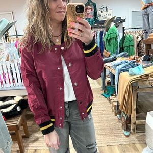 Button Front Track Jacket